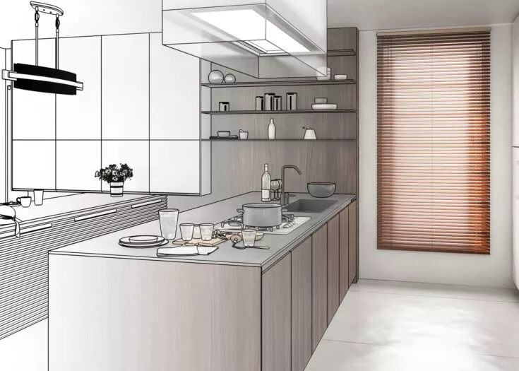 3D-Küchenplanung als Visualisierung